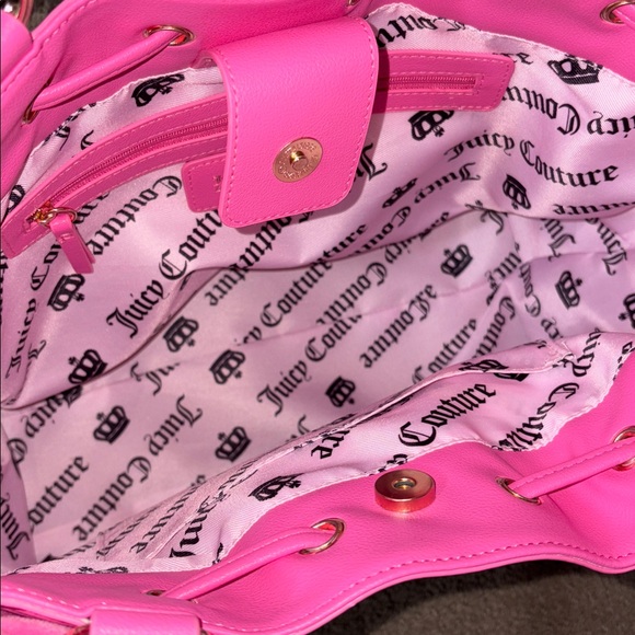 💖 Juicy Couture Classic Scottie Dogs Tote Purse Daydreamer 💖 - Picture 6 of 6